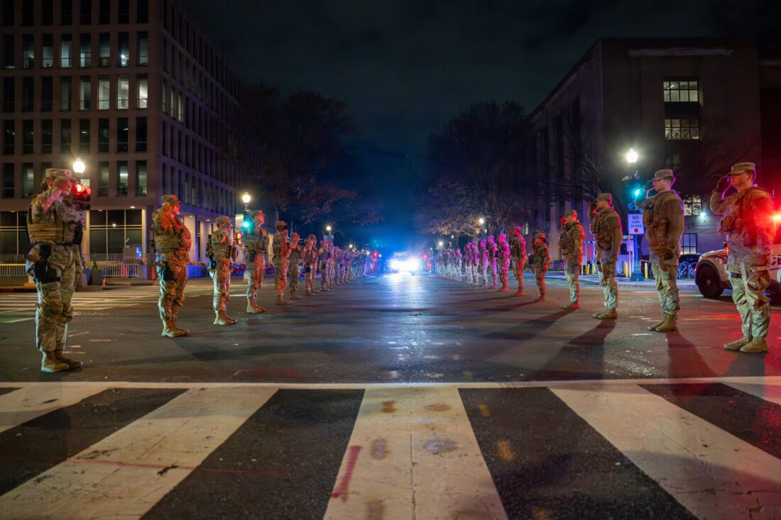 Morrisey calls for lowered flags, moment of prayer for Guard soldier killed in D.C.